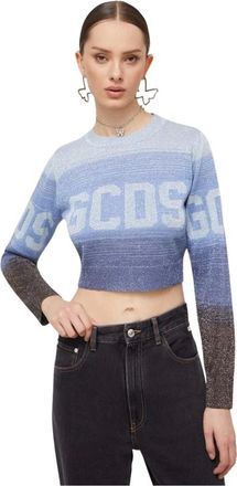 GCDS Gcds, Donna, Maglie, Blu, S, new
