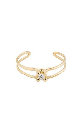 UNOde50 Semi-Rigid Crystal Band in Gold at Nordstrom, Size Medium