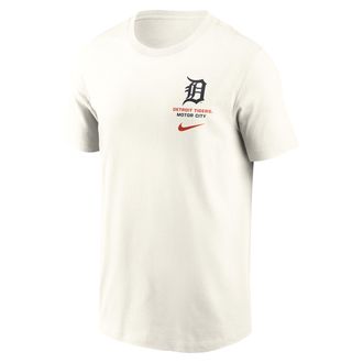 Nike Detroit Tigers 2-Hit Nike Mens MLB T-Shirt in Brown | N19911KDG-1DJ