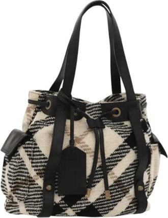 Burberry Pre-owned Lana bolsos-de-mano - Pre-owned - Mujer - Blanco - ONE SIZE