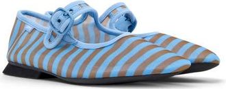 Camper Casi Myra Mary Jane Flat in Multi - Blue at Nordstrom, Size 42