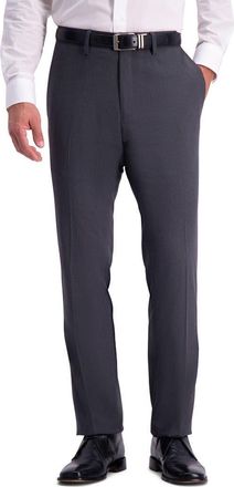 Kenneth Cole Reaction Shadow Check Slim Fit Dress Pants in Charcoal at Nordstrom Rack, Size 30 X 30