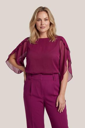 Mart Visser Ariel Blouse Plum Maxi