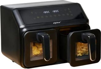 Alpina Aparato De Cocina Alpina Double Airfryer Xxl 2200 W 8 L