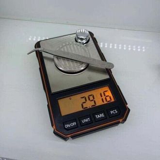 OEM Balanza Electr&oacute;nica Digital Port&aacute;til De Precisi&oacute;n Profesional De Bolsillo Con Capacidad De 0,001 G Y Peso De Calibraci&oacute;n De 50 G (0,001 G) - Naranja