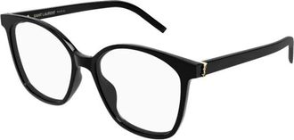 Saint Laurent M162 Eyeglasses - Dames - Brillen - Zwart - 55 MM - Accessoires
