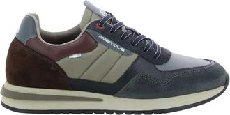 Ambitious Schoenen, Heren, Blauw, 43 EU, Taupe Herenschoenen Stijlvol Model