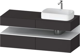 Duravit Qatego Consola Mueble Bajo Lavabo, 2 Extensiones, 2 - Duravit