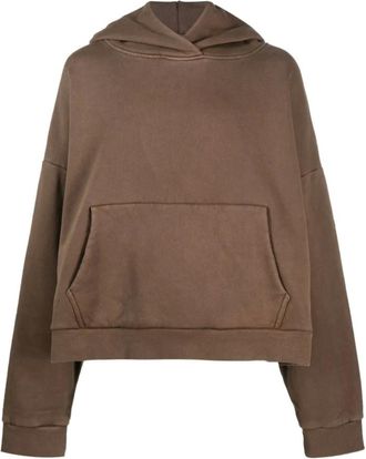 Entire studios Entire Studios, Hoodies & sweatvesten, unisex, Bruin, 2Xl, Stijlvolle Brunette Hoodie