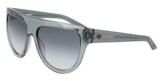 Dragon Dragon DR DUSK LL 020 Mens Sunglasses Green Size 58