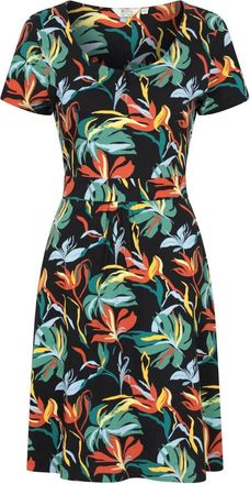 Mountain Warehouse Dames/Dames Orchidee Bladeren Jurk (Jet Zwart)
