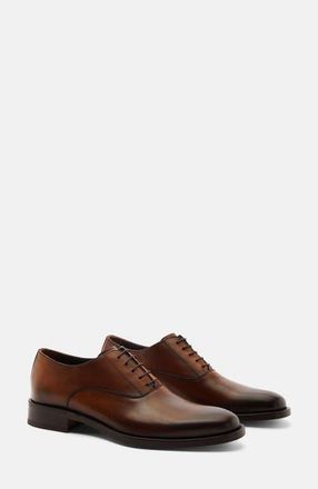 Scarosso Marco Oxfords in Chestnut Calf at Nordstrom, Size 43.5