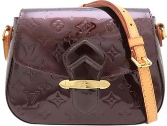 Louis Vuitton Pre-owned Cross Body Bags, female, Purple, Size: ONE SIZE Pre-owned Vintage Vernis Shoulder Bag
