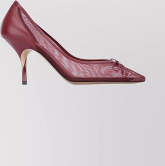 Jacquemus stylish stiletto pumps bow detail