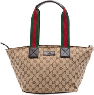 Gucci Pre-owned Gucci GG Canvas Web Tote Ladies ZO0XQ9SBPW7MEOPP