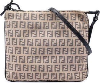 Fendi Pre-owned Fendi Zucchino Canvas Crossbody Unisex S44WD964HTJKBQZE
