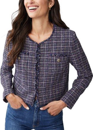 J.McLaughlin J. McLaughlin Pemille Linen-Blend Jacket
