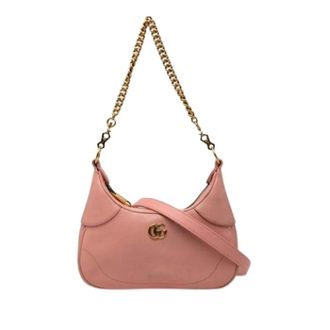Gucci Pre-owned Shoulder Bags, female, Pink, Size: ONE SIZE Pre-owned Vintage Shoulder Bag