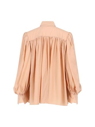 Chlo&eacute; Womens Chlo&egrave; Shirts Pink Outer Shell: Silk