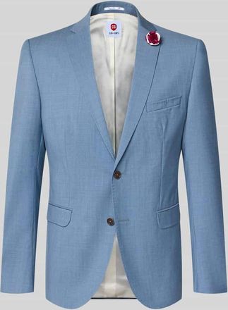 CG - Club of Gents Slim Fit 2-Knopf-Sakko aus Schurwolle Modell PATRICK in Hellblau, Gr&ouml;&szlig;e 46