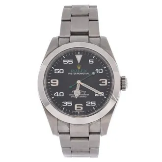 Rolex Oyster Perpetual Air King Chronometer Automatic Watch Stainless Steel 40 in Metallic Silver at Nordstrom