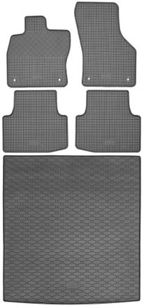 OEM Volkswagen Passat B8 Kombi / Variant Desde 12.2014 Set - Alfombrillas De Goma Para Coche + Alfombrilla Para Maletero