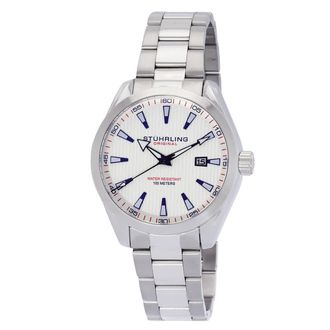 St&uuml;hrling Symphony White Dial Mens Watch M15790