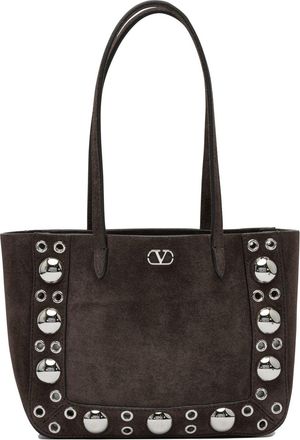 Valentino Garavani NellcôTe Suede Shoulder Bag Borse A Spalla E Tracolla Marrone-Donna