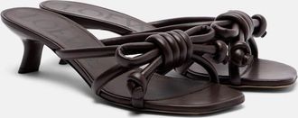 Loewe Flamenco 45 leather mules