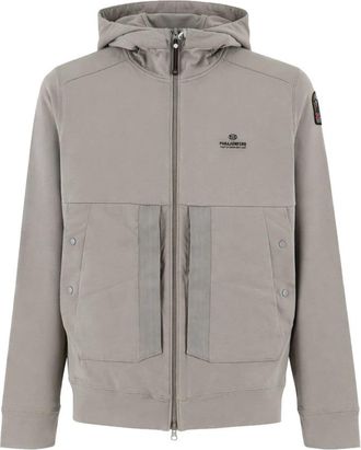 Parajumpers Trony Hooded Sweatshirt - Heren - Vesten met rits - Grijs - M - Hoodies & sweatvesten