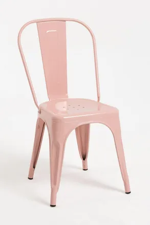 Regalos Miguel Pack 6 Sillas color rosa en acero reforzado