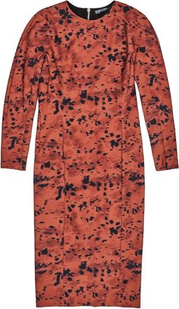 Bimba & Lola Jurk met lange mouwen - Bruin