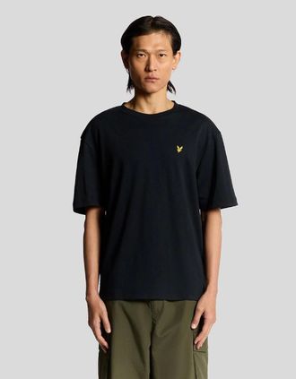 Lyle & Scott Lyle And Scott Mens Ultra Soft Cotton Blend T-Shirt - Black - Size: 36