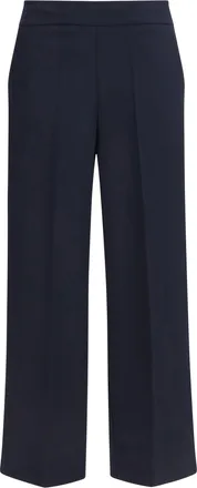 Avenue Montaigne Womens Trousers Grace Tropical Navy Polyester