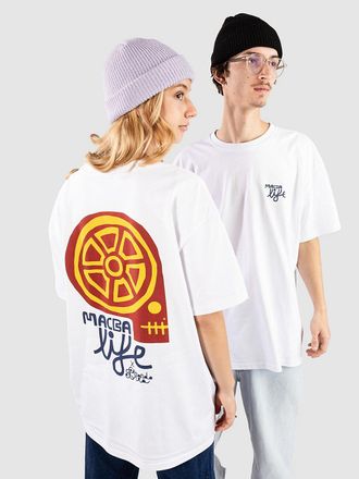 Macba Life Skull T-Shirt wit