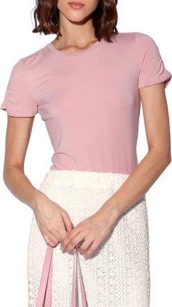 Walter Baker Jennifer Fitted Baby Tee in Blush at Nordstrom Rack, Size X-Large