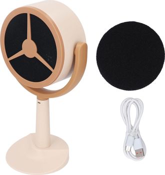 OEM Mini Campana De Mesa Port&aacute;til Usb, 2 Niveles De Velocidad, &Aacute;ngulo Ajustable, Bajo Nivel De Ruido, Para Quemadores El&eacute;ctricos De Fondue, Color Caqui