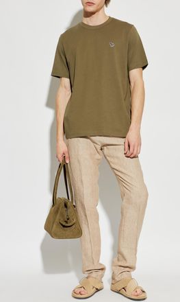 Paul Smith T-shirt With Logo, Mens, Green