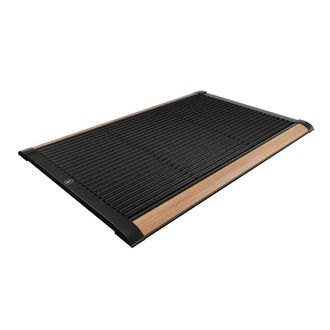 Rizz RiZZ - Fussmatte Outdoor 90 &times; 60 cm, schwarz / teak (Limited Edition)