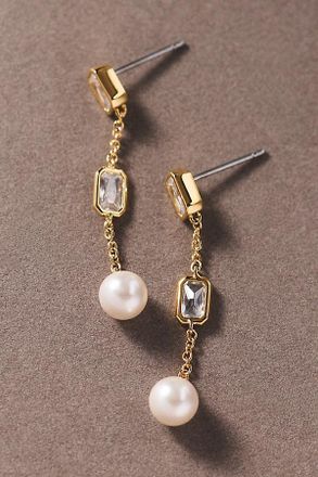 Nadri Bianca Linear Earrings