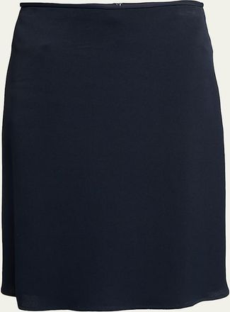Jil Sander Viscose Knee-Length Bias Skirt