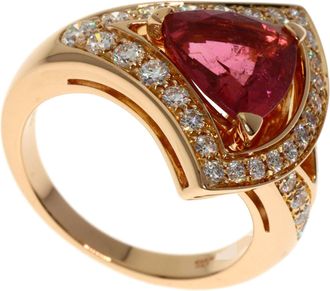 Bulgari Pink Gold (18K) Band Ring (Pre-Owned)