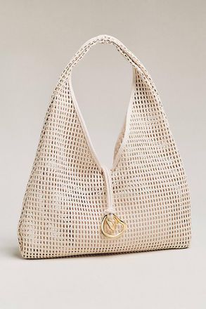 Dolce Vita Missie Raffia Mesh Tote