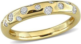 Rina Limor 10K 0.31 Ct. Tw. Diamond Band Ring