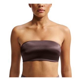 Nike (WMNS) Nike SKIMS Satin Shine Convertible Bandeau Bra Resin IR8688-249