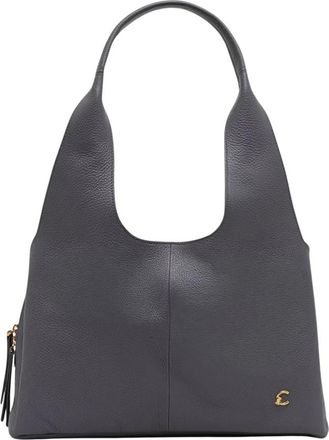 Coccinelle Nell Shopper - Dames - Schoudertassen - Grijs - ONE Size - Leer - Tassen