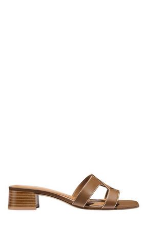 Margaux Eyewear The MX 35 Sandal in Mocha Calf at Nordstrom, Size 38.5
