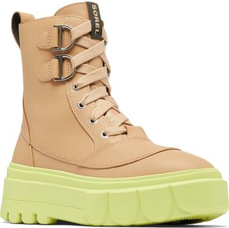 Sorel Caribou X Waterproof Leather Lace-Up Boot in Canoe/Tippet at Nordstrom Rack, Size 10.5