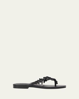 SIMKHAI Willow Leather Thong Sandals