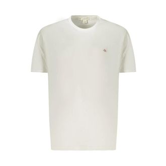 Calvin Klein Heren, Tops, Wit, Maat: 2XL Katoen